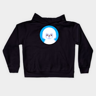 Kawaii Dog Bichon Frise Kids Hoodie